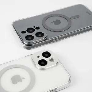 Moshi iGlaze transparent iPhone 15-skal med MagSafe-ring, slimmad profil och upphöjd kamerautskärning