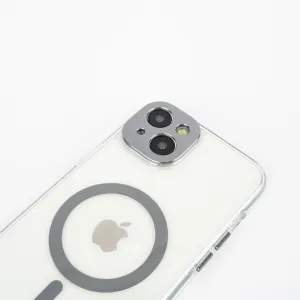 Moshi iGlaze transparent skal för iPhone 15 Pro Max med magnetisk ring och upphöjt kameraskydd