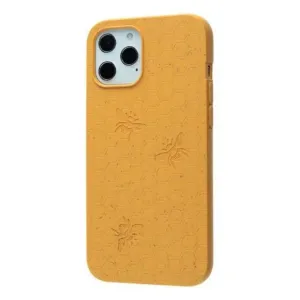 Pela Classic Hive Edition mobilskal med bin för iPhone 12 Pro Max med bikakemönster och bimotiv