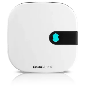 Sensibo Air Pro vit smart enhet för övervakning av luftkvalitet inomhus och AC-styrning