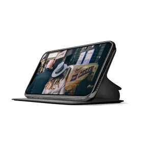 Twelve South plånboksfodral till iPhone 11 Pro Max med stativ, svart foliofodral som ställer upp telefonen i liggande läge