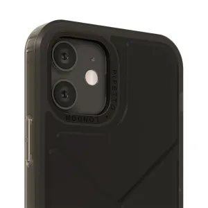Pipetto-skal till iPhone 12 mini med geometriskt mönster på baksidan och upphöjt skydd för dubbelkamera