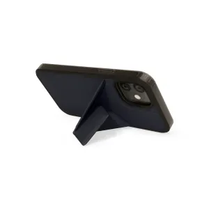 Pipetto Origami Snap Case för iPhone 12 Mini i svart med utfällbart stativ och stöttåliga kanter