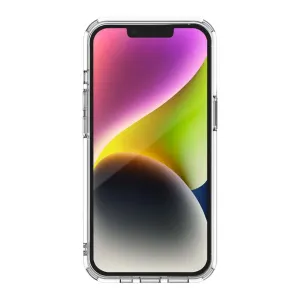 Just Mobile TENC Air transparent iPhone 14 Plus-skal med upphöjda kanter och hörnskydd