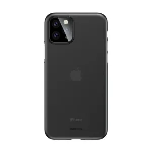 Baseus tunt svart iPhone 11 Pro Max-skal med matt yta och upphöjt kameraskydd