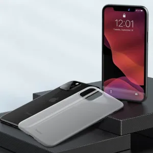 Baseus ultratunna, genomskinliga skal till iPhone 11 Pro Max med slimmad profil och utskärning för bakre kamera