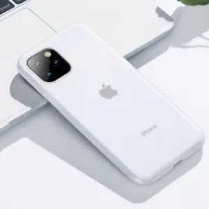 Baseus genomskinliga silikonskal för iPhone 11 Pro med rundade kanter och kamerautskärning