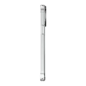 Just Mobile TENC Air genomskinligt skyddsskal för iPhone 15 Pro Max med slimmad profil och upphöjda hörn