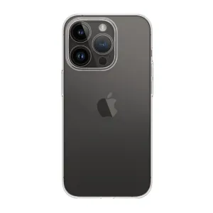 Just Mobile TENC Slim transparent skal till iPhone 14 Pro Max med upphöjt kameraskydd och stöd för MagSafe