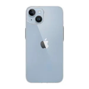Just Mobile TENC Slim transparent skal för iPhone 14 Plus med MagSafe-kompatibelt slimmat skydd