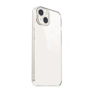 Just Mobile TENC Slim transparent iPhone 14 Plus-skal med upphöjt kameraskydd och MagSafe-kompatibilitet