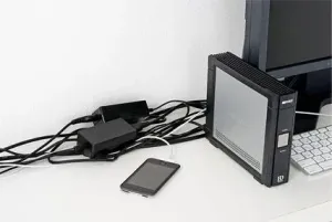 Bluelounge CableBox Mini - Svart