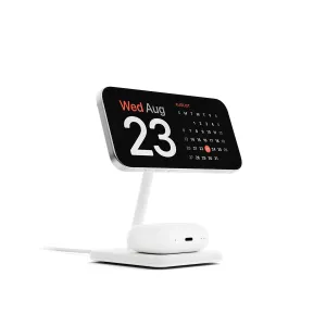 Twelve South HiRise 2 Deluxe laddningsställ för trådlös laddning med iPhone och AirPods-fodral, justerbar lutning