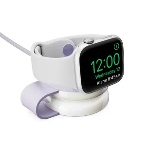 Twelve South ButterFly SE kompakt magnetisk laddare för iPhone och Apple Watch i iriserande vitt