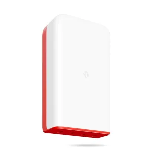 Twelve South PlugBug 120 W USB-C-laddare med fyra portar, kompakt väggladdare i vitt och rött