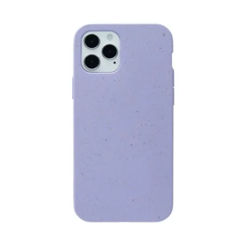 Pela Classic iPhone 12 Pro Max-skal i lavendel med spräcklig finish och utskärning för trippelkamera