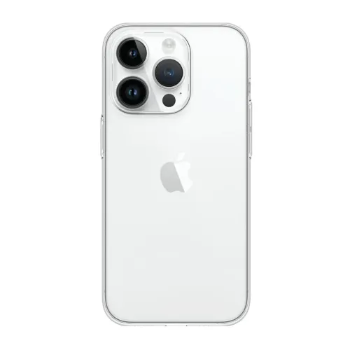 Just Mobile TENC Slim genomskinligt skal för iPhone 14 Pro Max med MagSafe-stöd och upphöjt kameraskydd