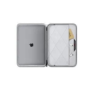 Funda abierta para portátil Twelve South SuitCase para MacBook Pro/Air de 15–16 pulgadas, con bolsillo para accesorios