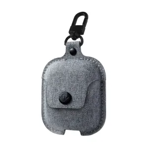 Funda protectora de sarga Twelve South AirSnap para Apple AirPods con clip y cierre a presión