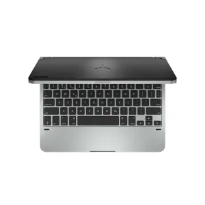 Teclado de aluminio Brydge Pro con distribución nórdica y teclas retroiluminadas para iPad Pro, acabado plateado