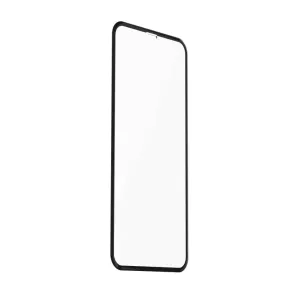 Just Mobile Xkin 3D tempered glass screen protector for iPhone XR with black border and sensor cutout