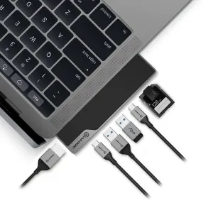 ALOGIC Ultra USB-C Dock NANO Gen 2 - HDMI, USB, Memory Card Reader and 100W PD - Gris espacial