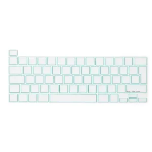 Protection de clavier MacBook en silicone Philbert avec découpes transparentes pour les touches et logo PHILBERT DESIGN