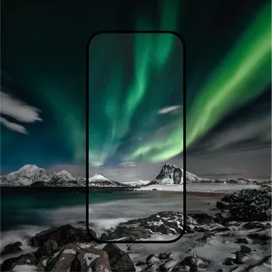 Just Mobile Xkin tempered glass screen protector for iPhone 16 Plus, clear and rounded-corner fit