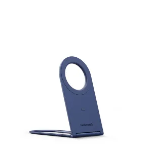Twelve South Curve Nano hopfällbart mobilställ i kustblått med magnetfäste