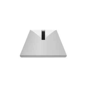 iRing Dock soporte ajustable gris para smartphone con base en forma de cuña y ranura superior para una visualización segura
