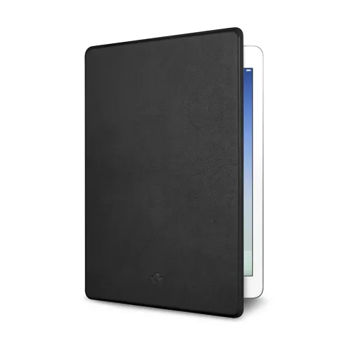 Twelve South SurfacePad svart foliofodral i läder för iPad Air Pro 9.7, med präglad logotyp